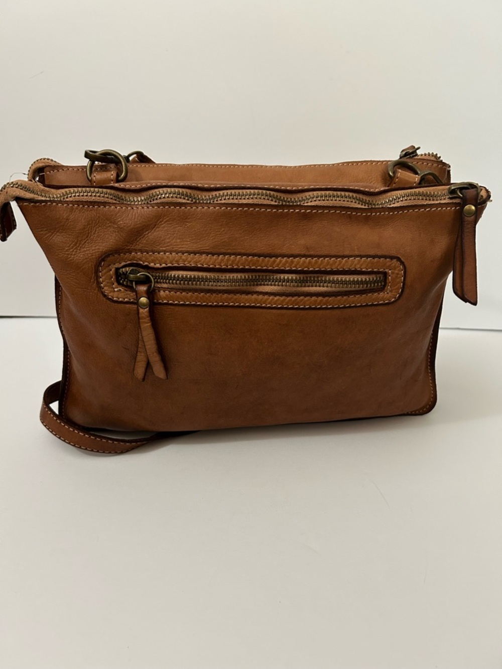 Constanza Rota - Woven Leather Crossbody Bag. Made in Italy - Picture 2 of 16